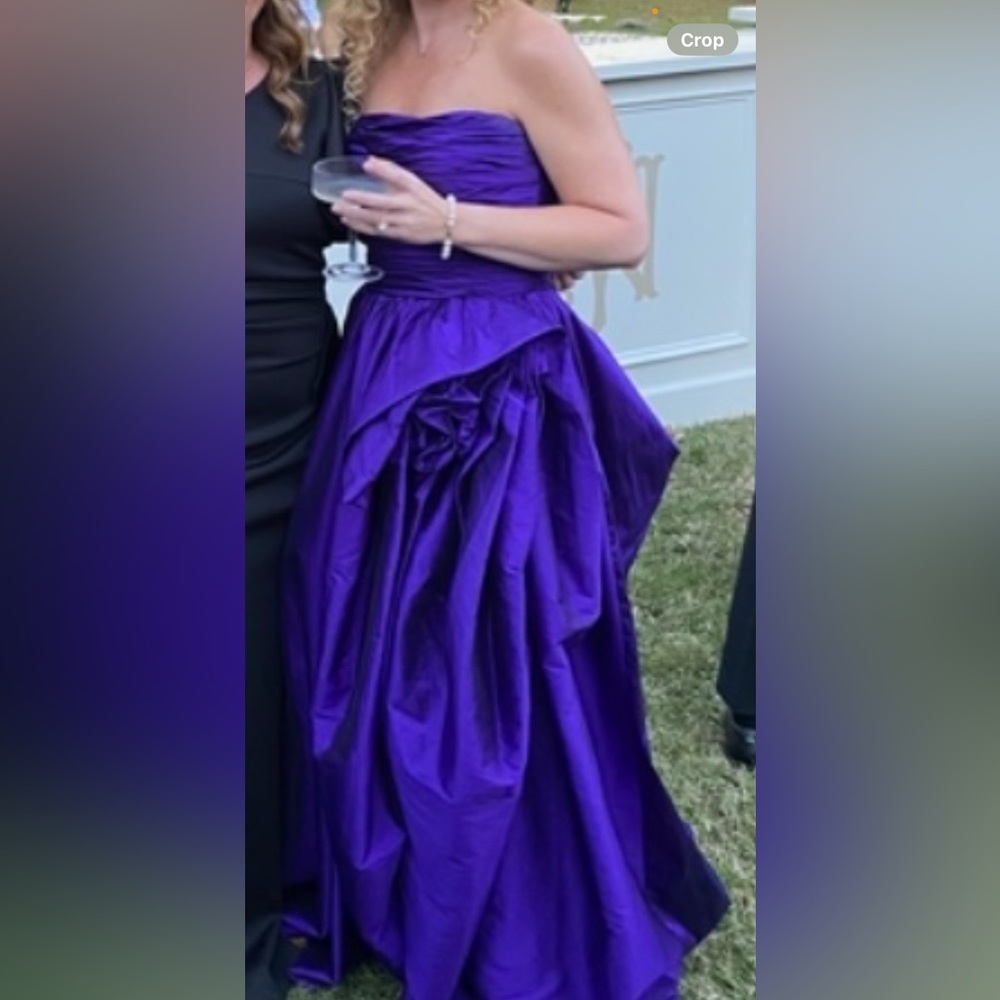 Elegant Purple Gown